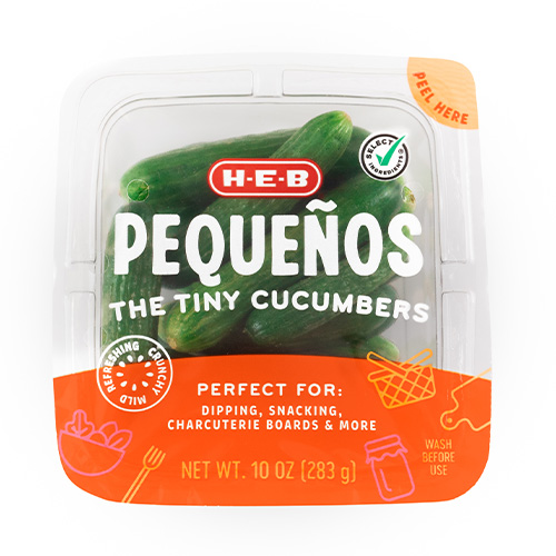 H-E-B Organics Fresh Mini Seedless Cucumbers